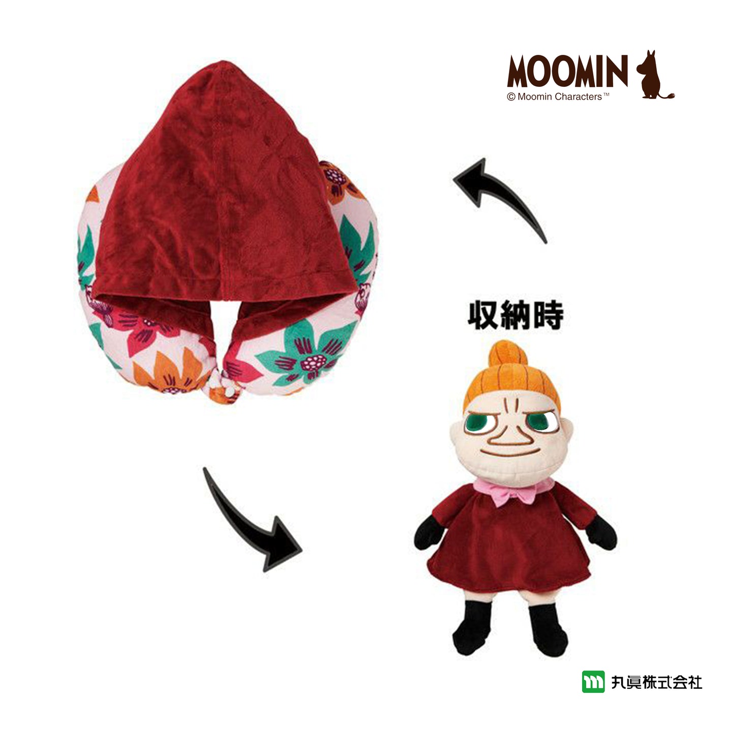 Moomin Little My Travel Pilllow