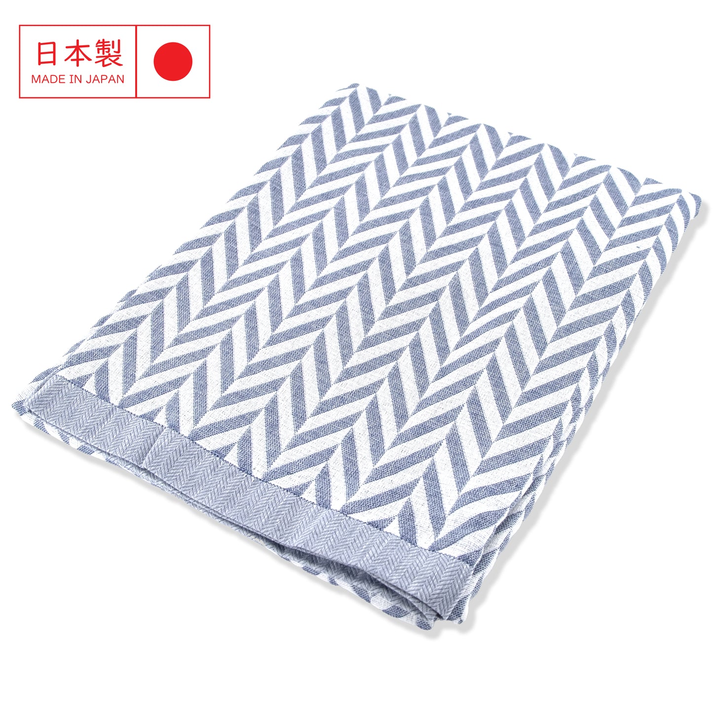 Imabari herringbone pattern summer blanket
