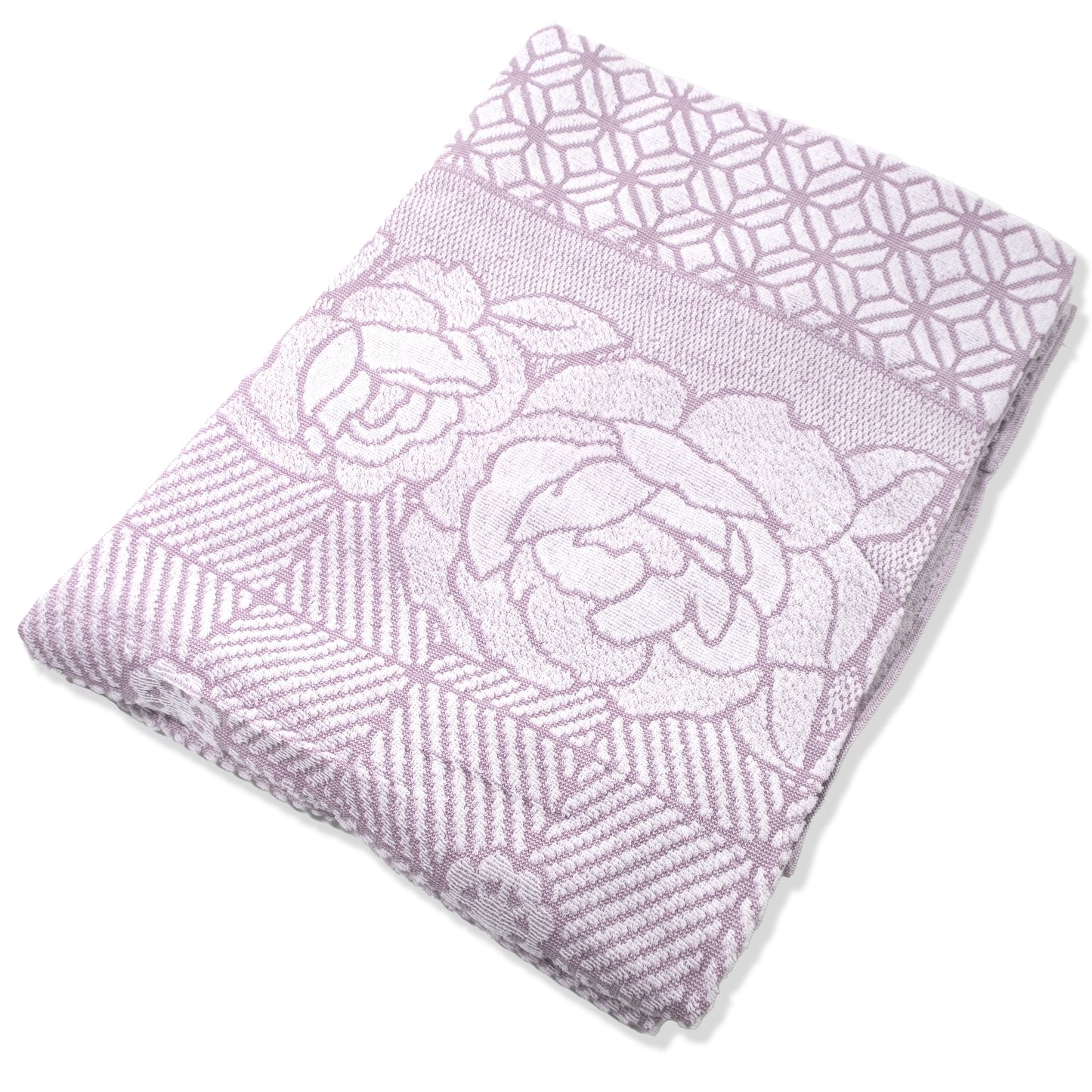 Japanese Imabari floral jacquard summer blanket