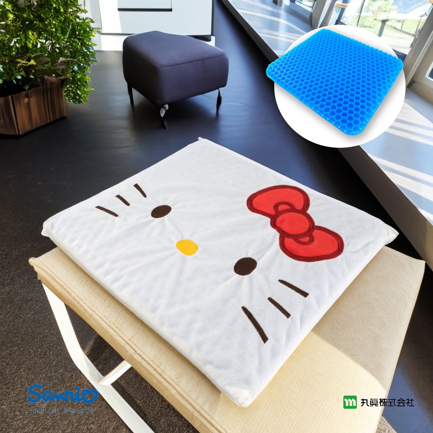 Sanrio® Hello Kitty Honeycomb 凝膠座墊