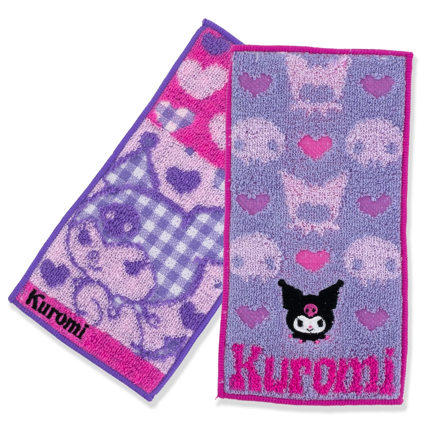 Sanrio® Kuromi 骷髏圖案口小手巾套裝(2P)