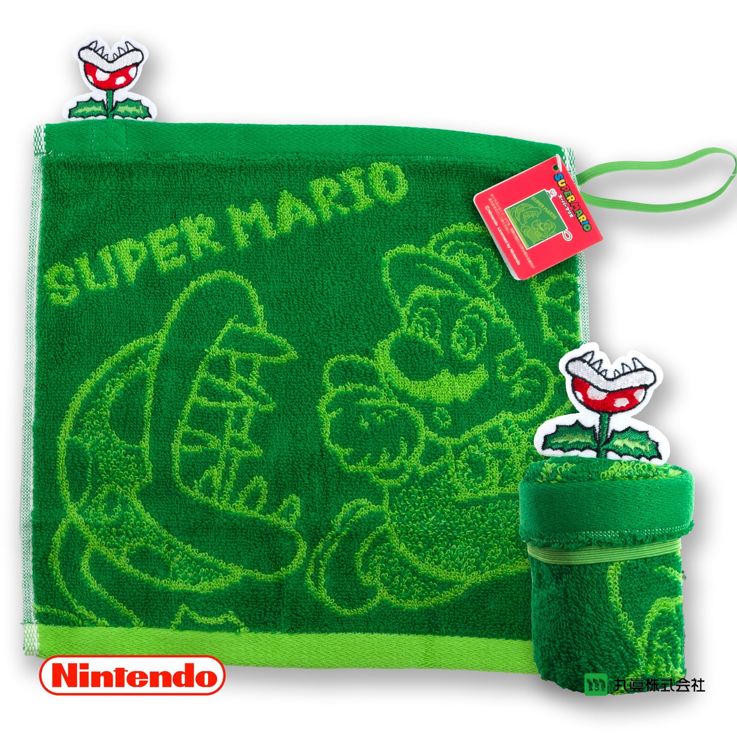 Super Mario Piranha Plants Pipe Mini Towel