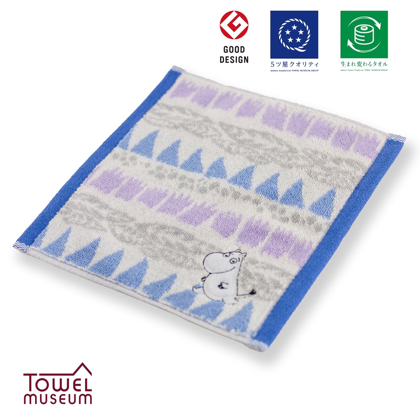 Moomin Reborn Cotton Mini Towel