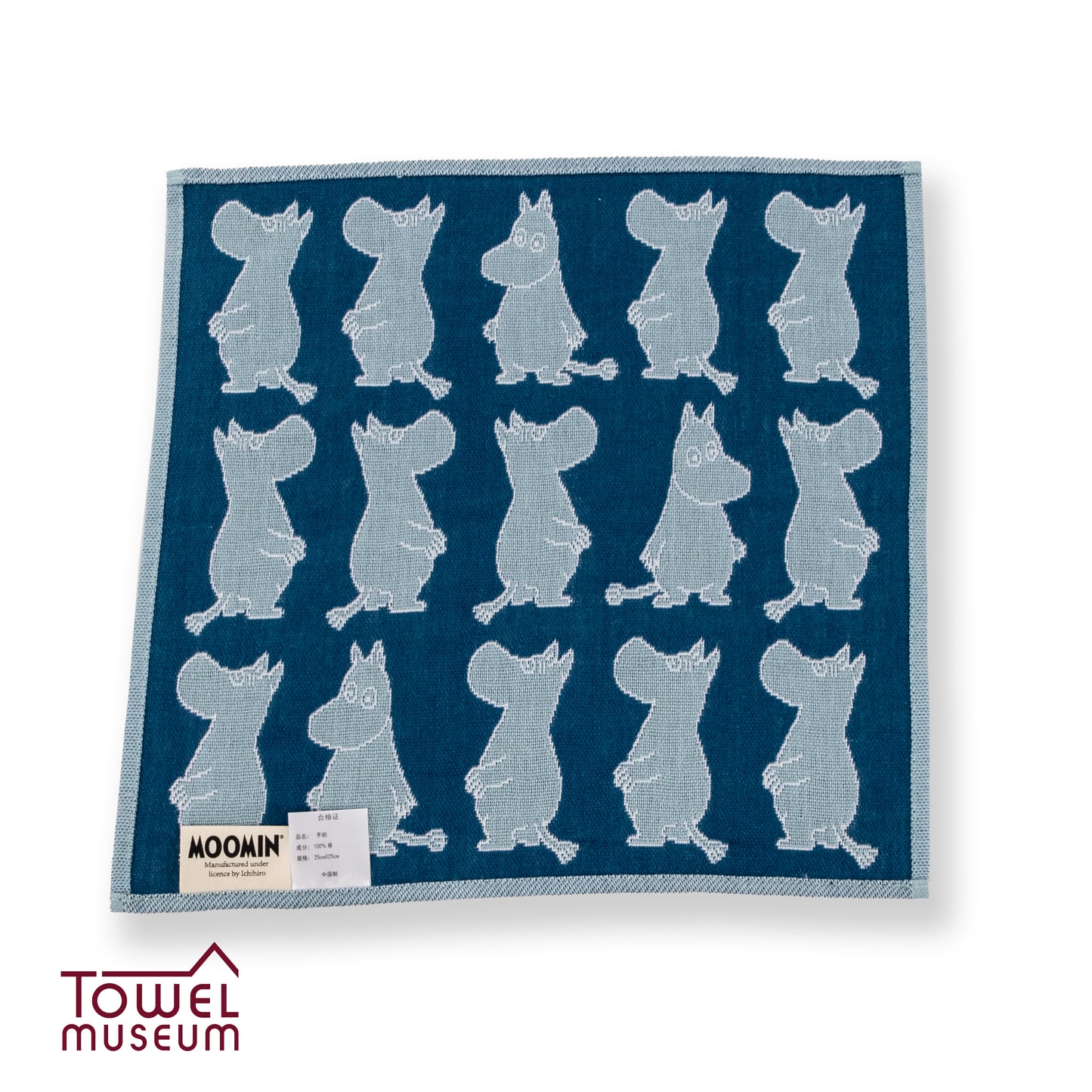 Moomin Many Moomin Mini Towel