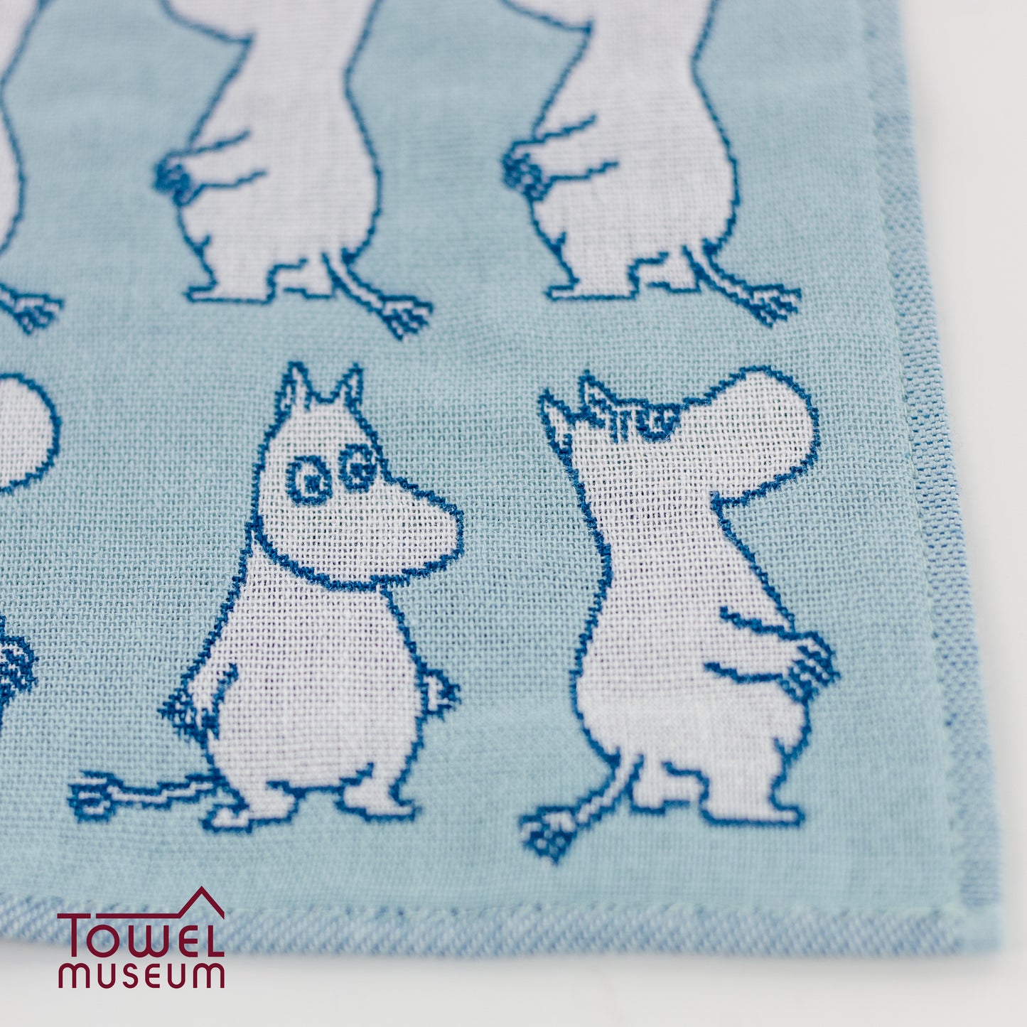 Moomin Many Moomin Mini Towel