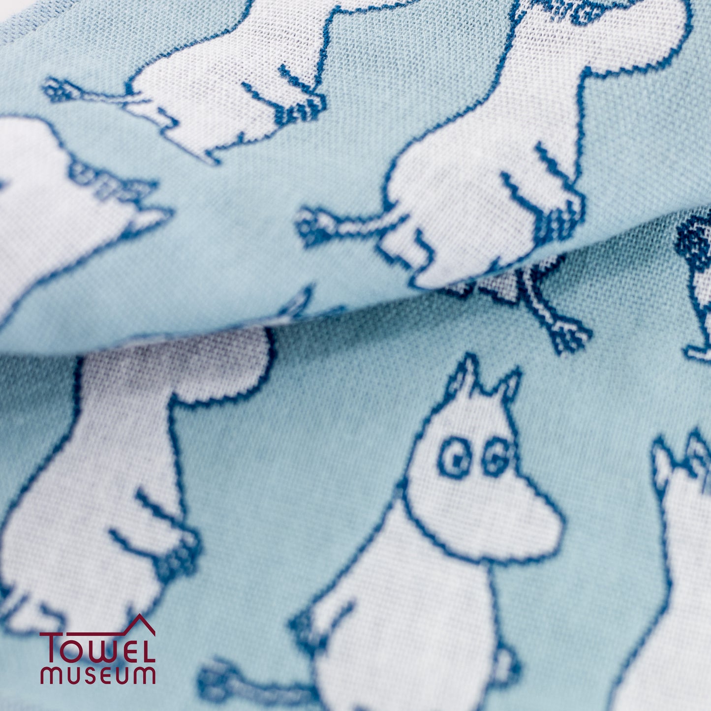 Moomin Many Moomin Mini Towel