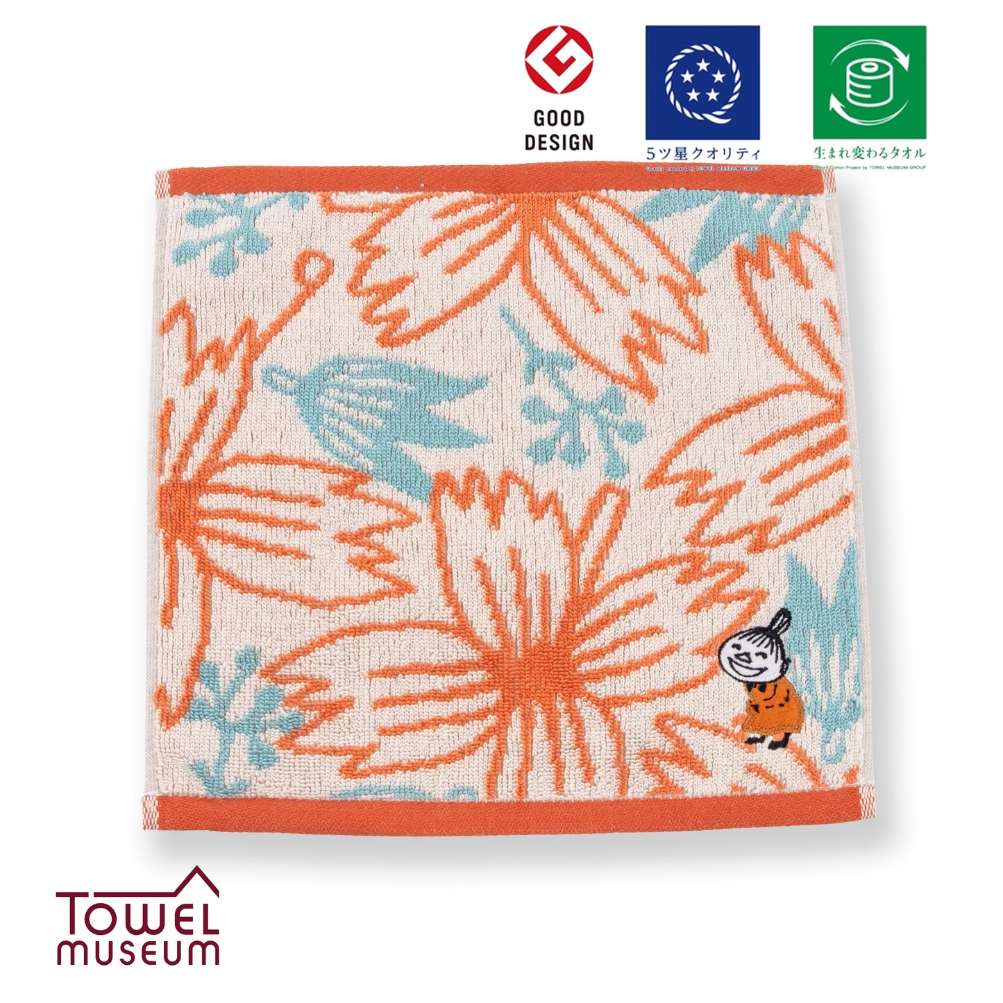 Moomin Little My Floral Mini Towel