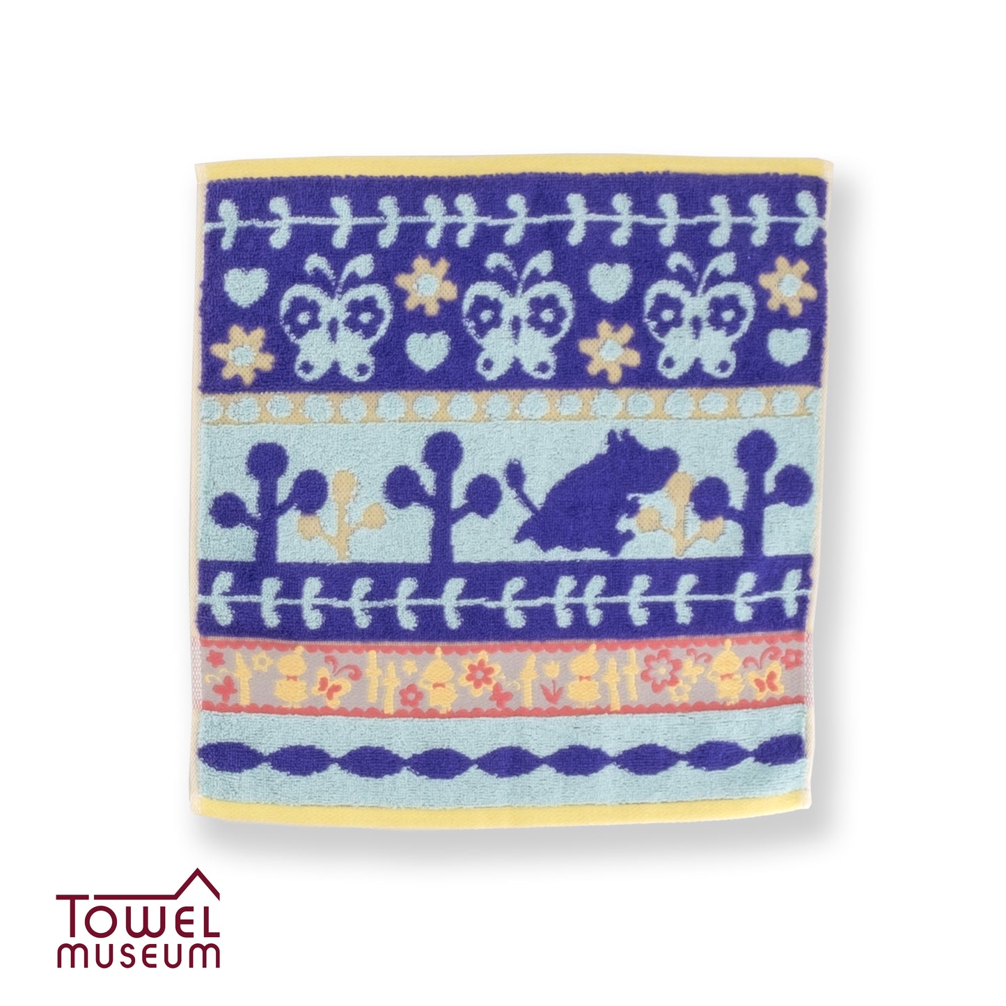 Moomin Butterfly Jacquard Towel