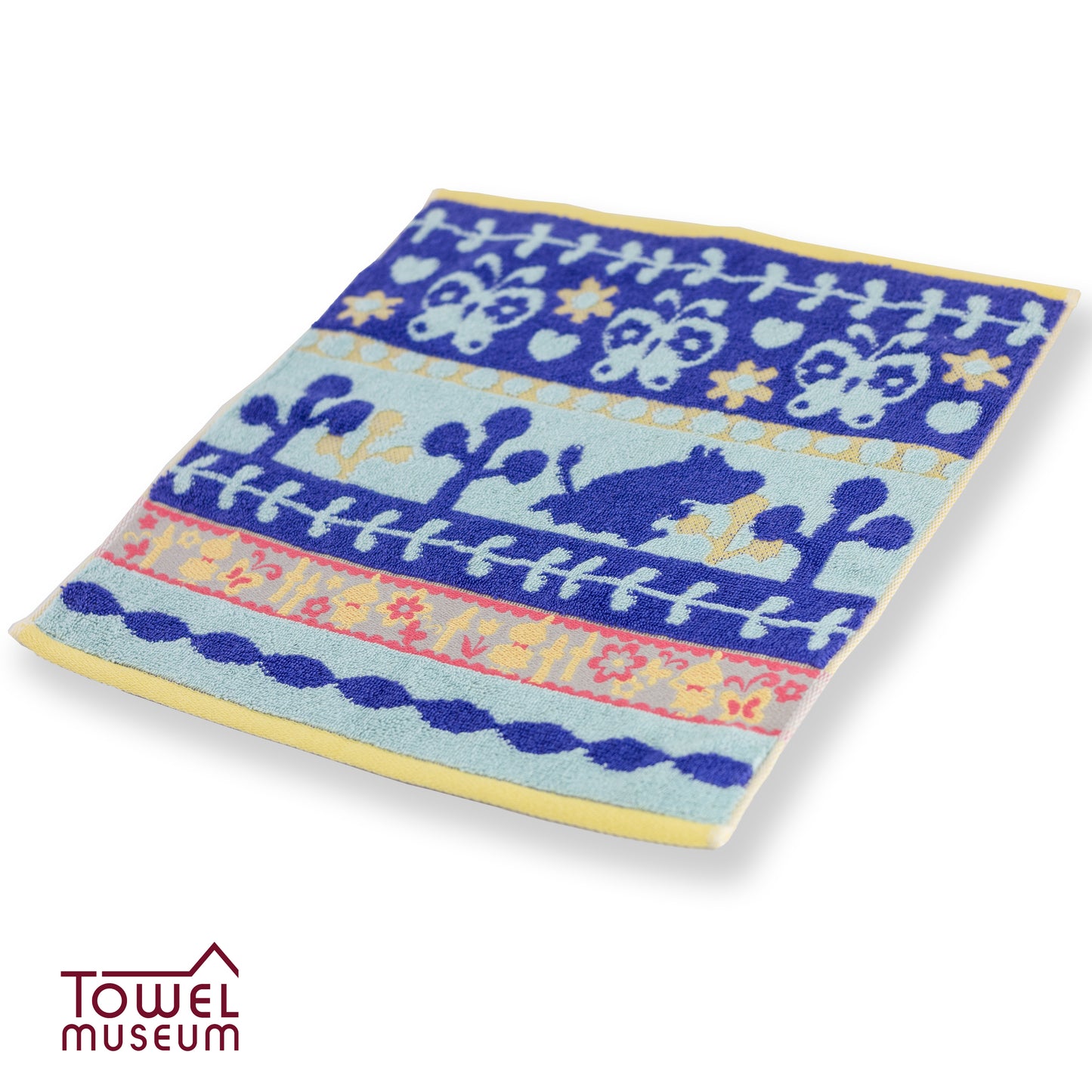 Moomin Butterfly Jacquard Towel