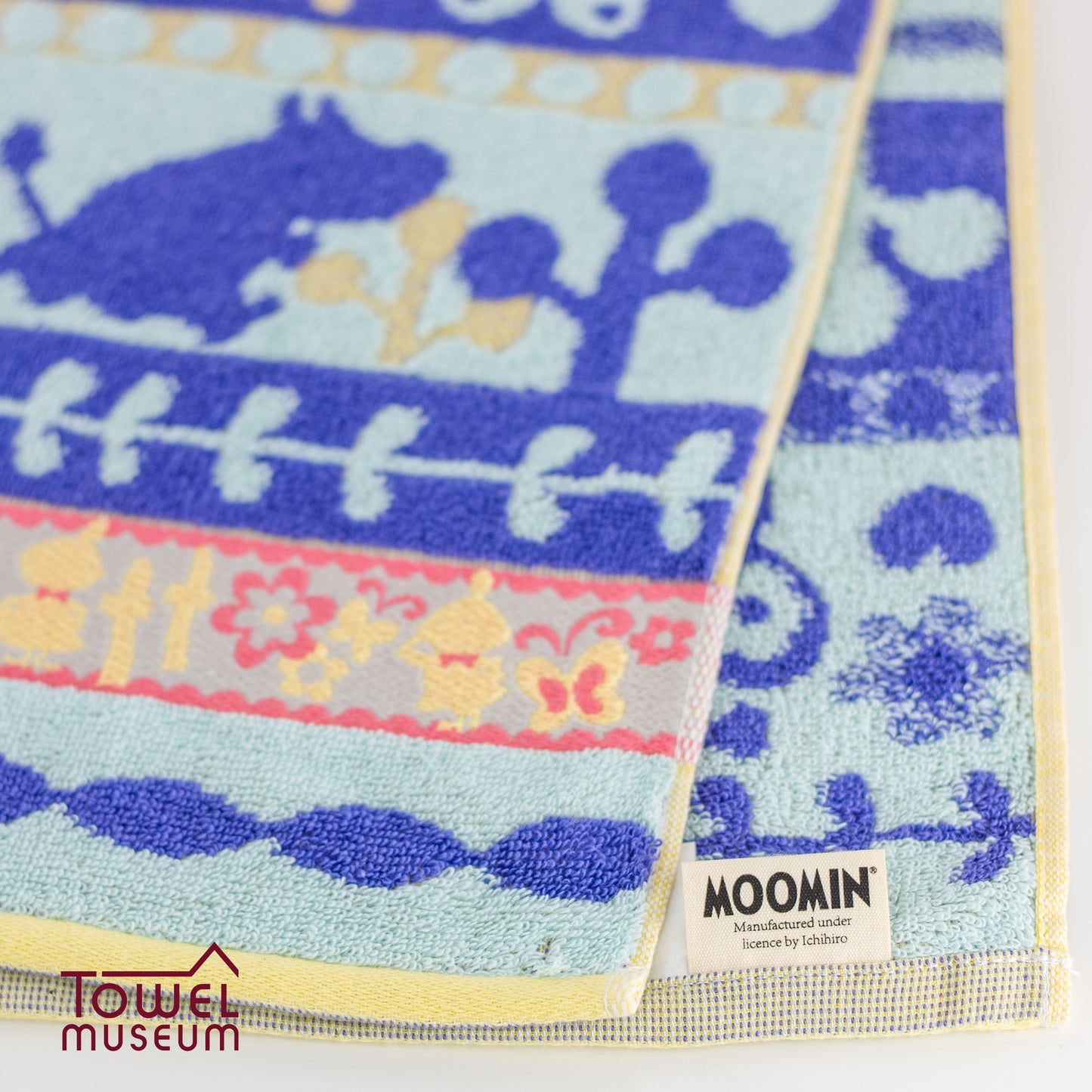 Moomin Butterfly Jacquard Towel