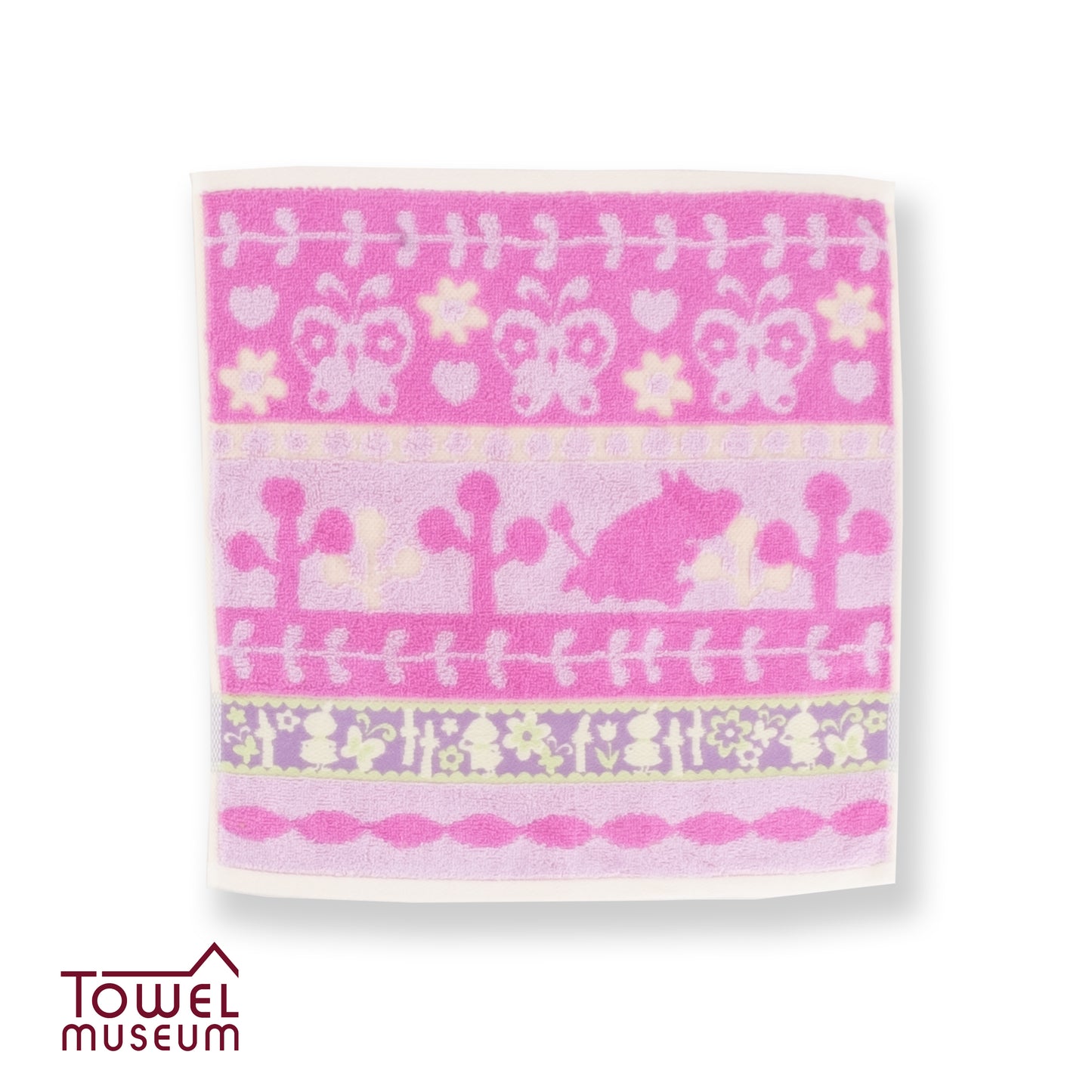 Moomin Butterfly Jacquard Towel