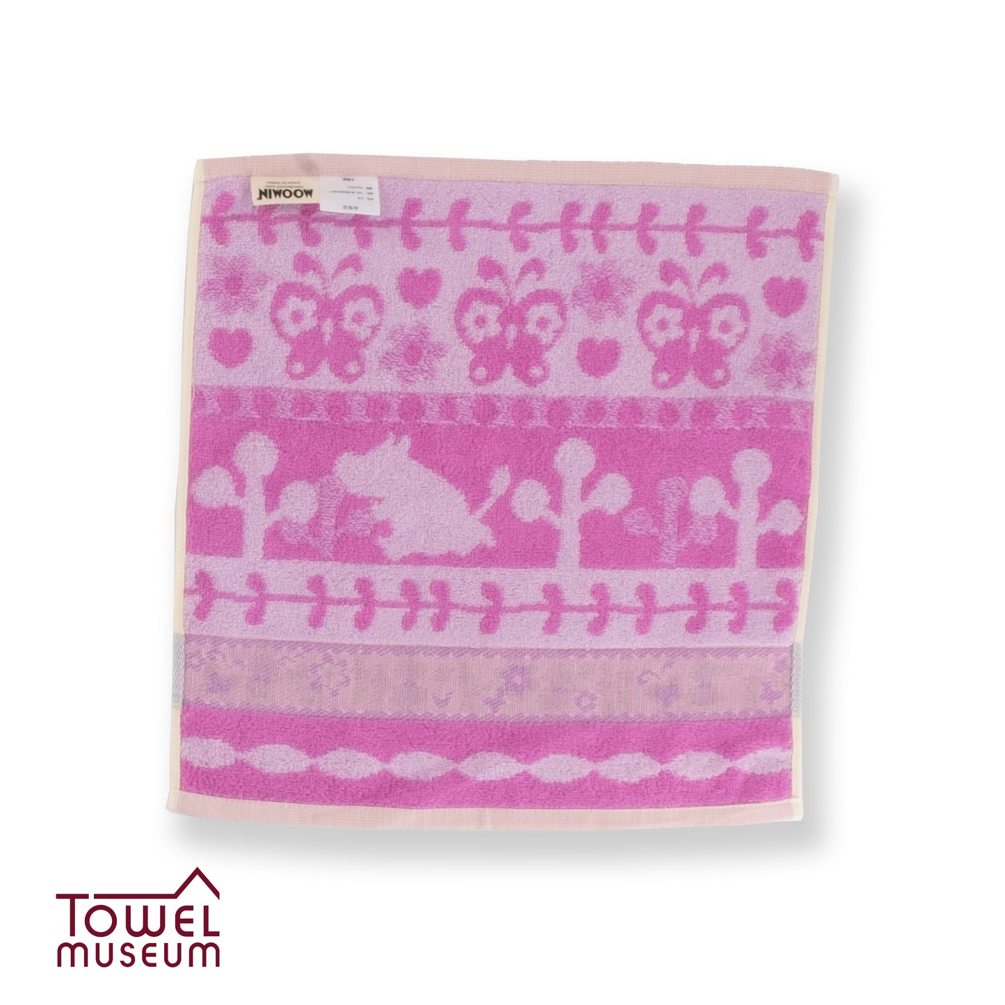 Moomin Butterfly Jacquard Towel