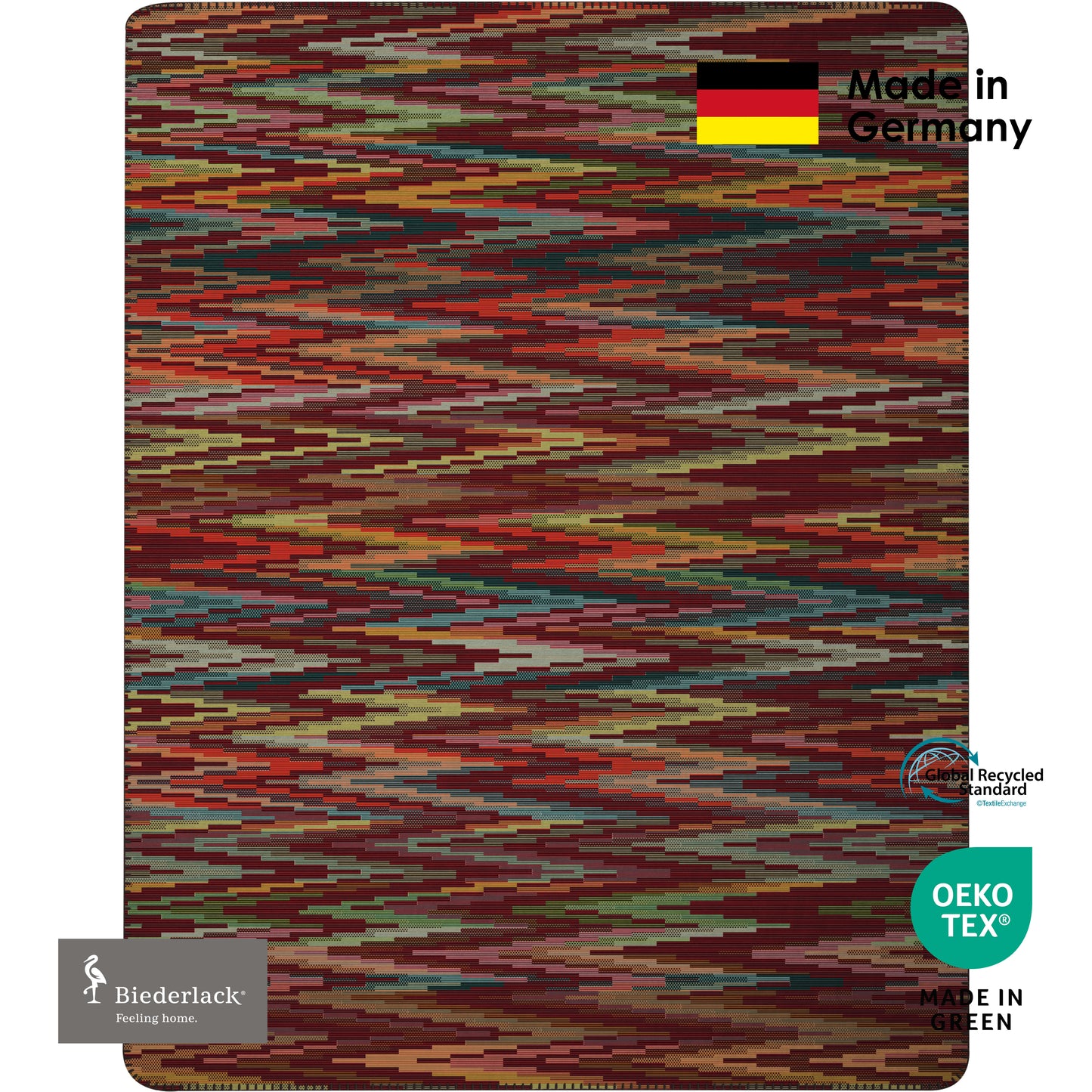 Premium Cotton Acrylic Blanket MISSION COLOUR
