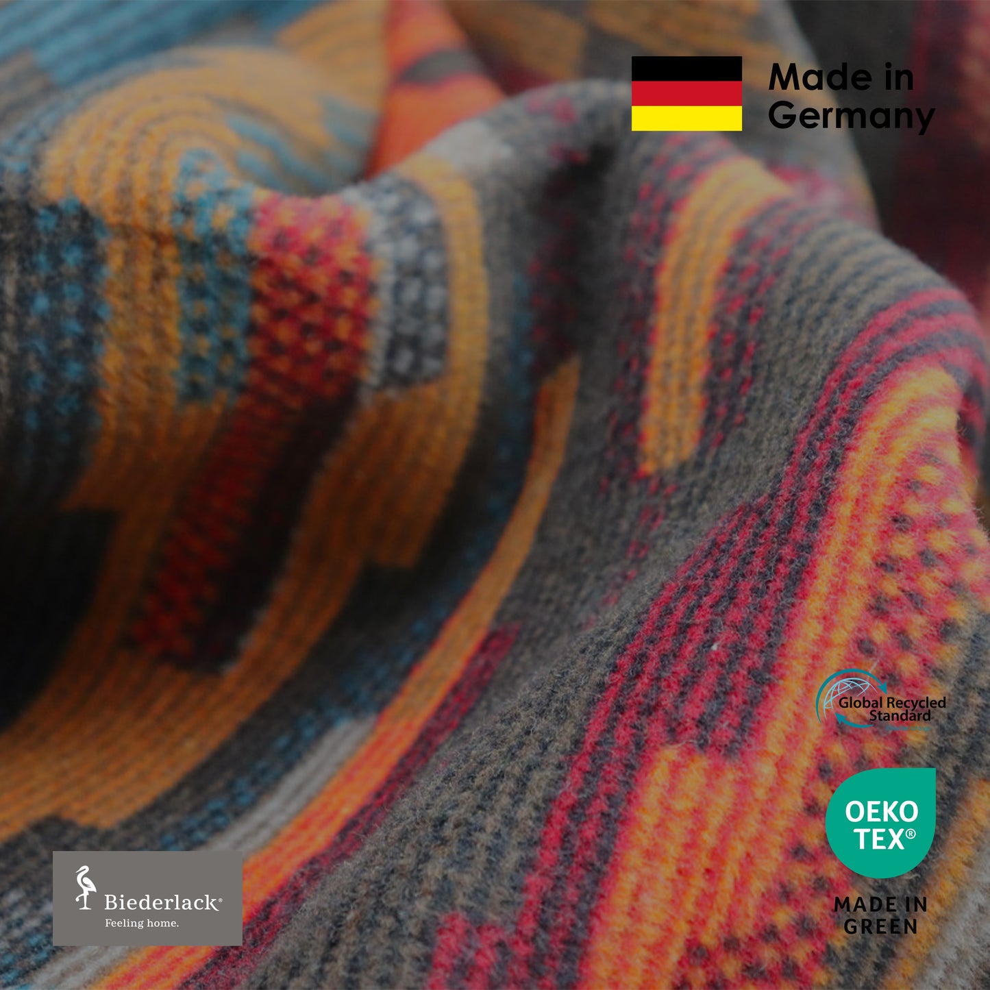 Premium Cotton Acrylic Blanket MISSION COLOUR