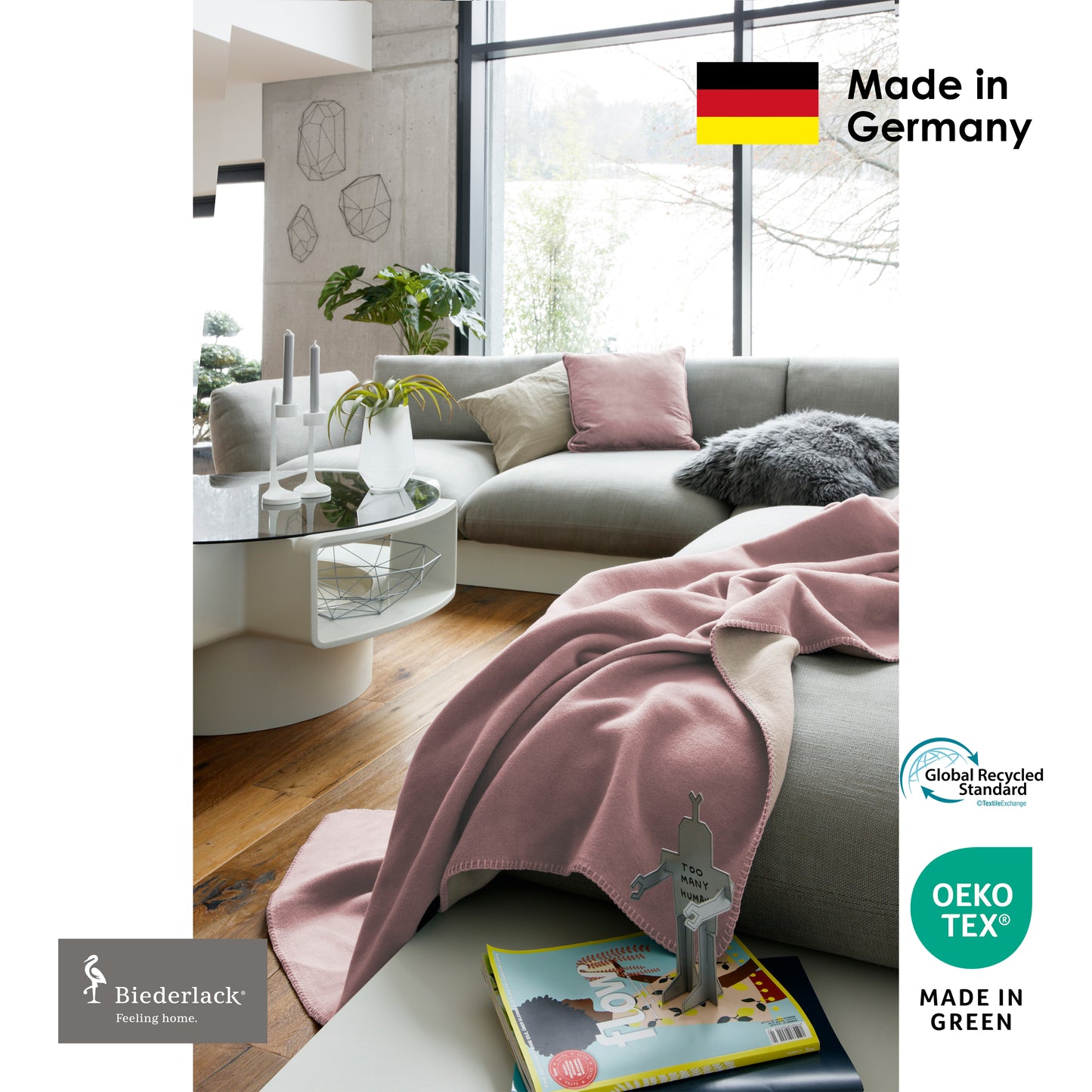 Premium Cotton Acrylic Blanket