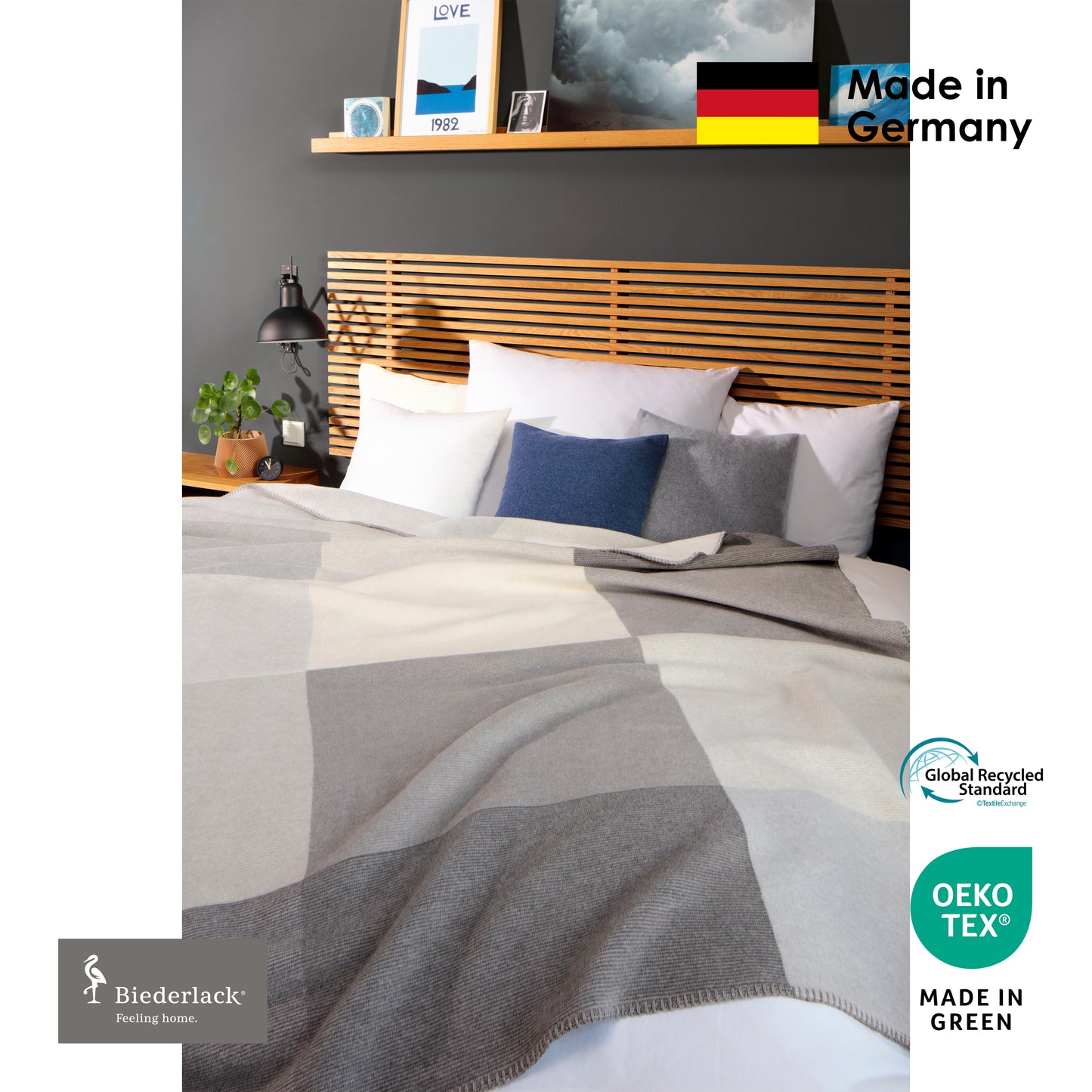 Premium Cotton Acrylic Blanket COLOURFIELDS