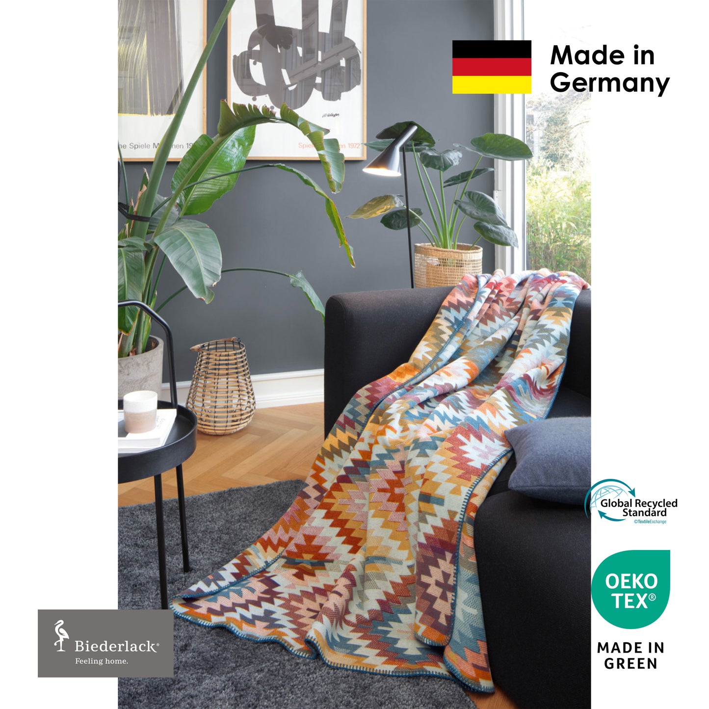 Premium Cotton Acrylic Blanket NOMAD LIGHT
