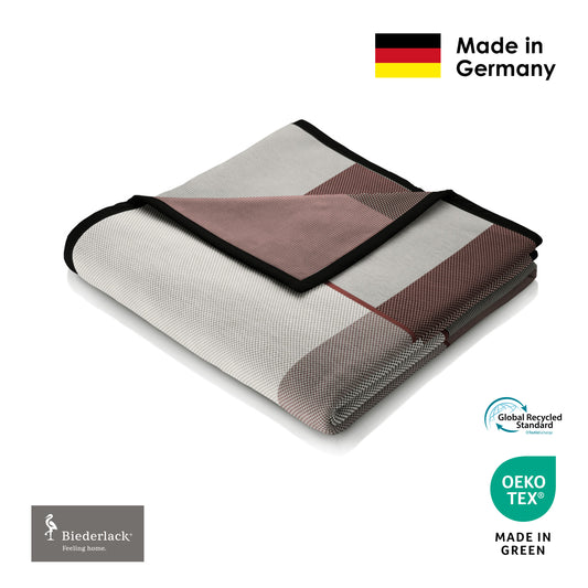 Premium Cotton Acrylic Blanket GRID