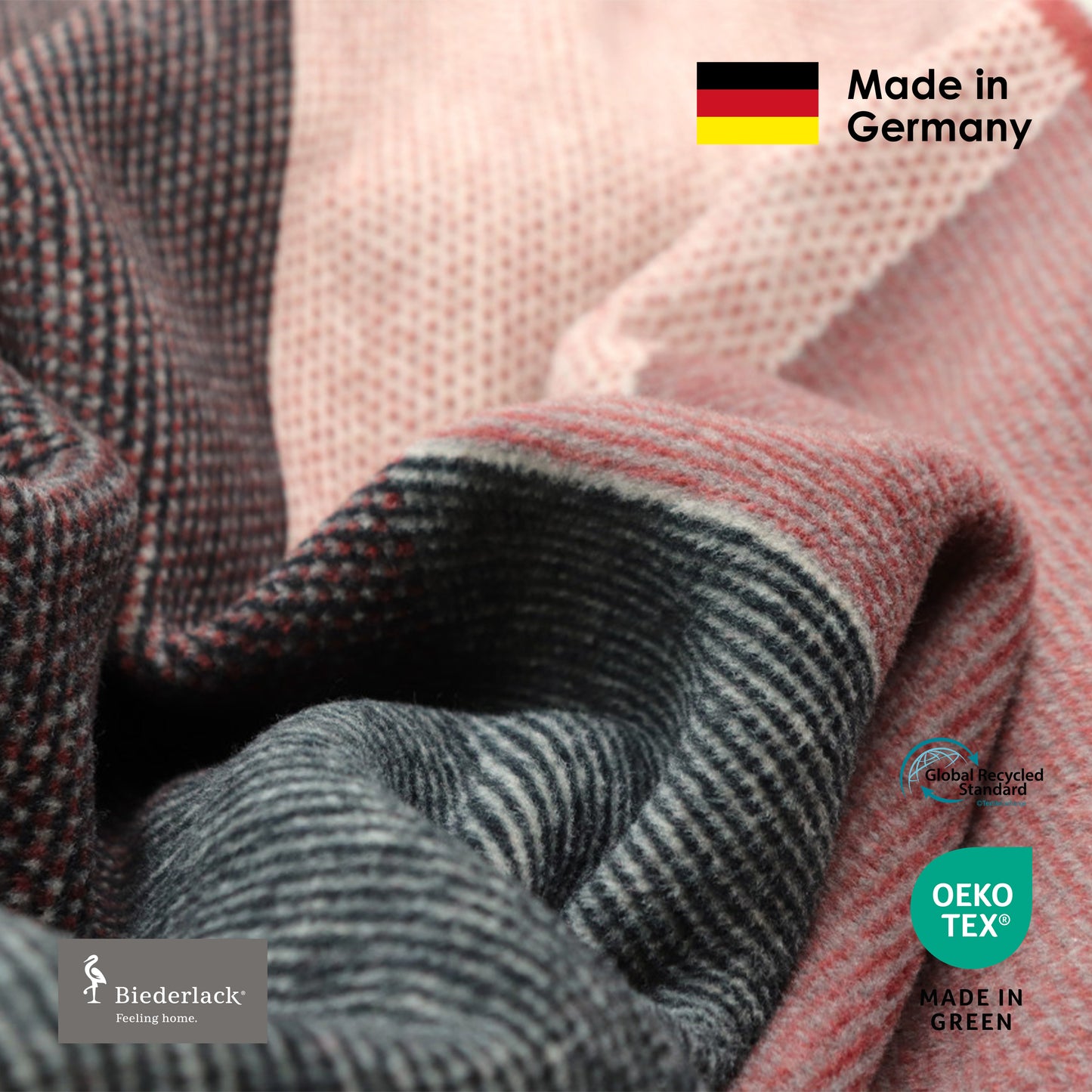 Premium Cotton Acrylic Blanket GRID