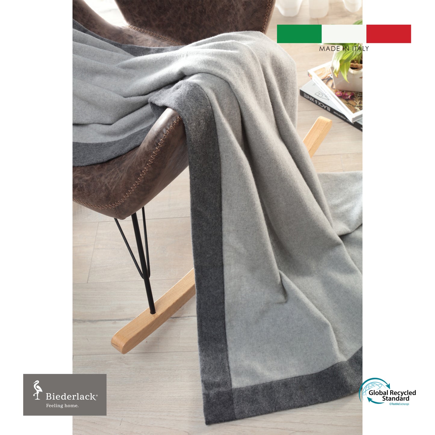 Premium Italian Wool Blanket PRADO