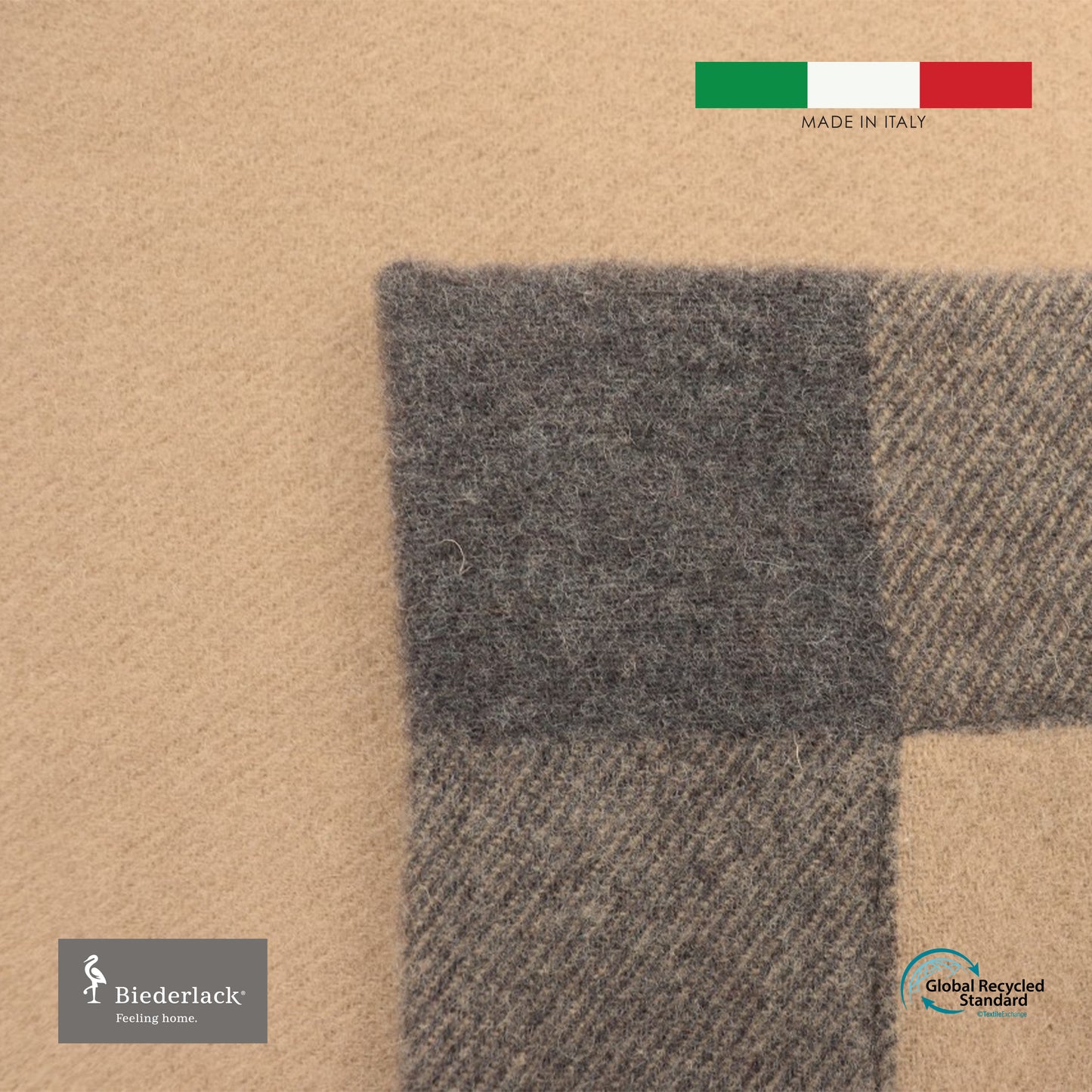 Premium Italian Wool Blanket PRADO