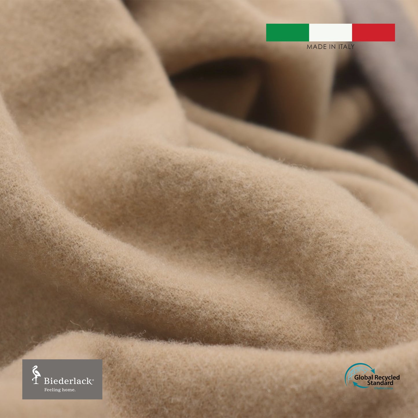 Premium Italian Wool Blanket PRADO