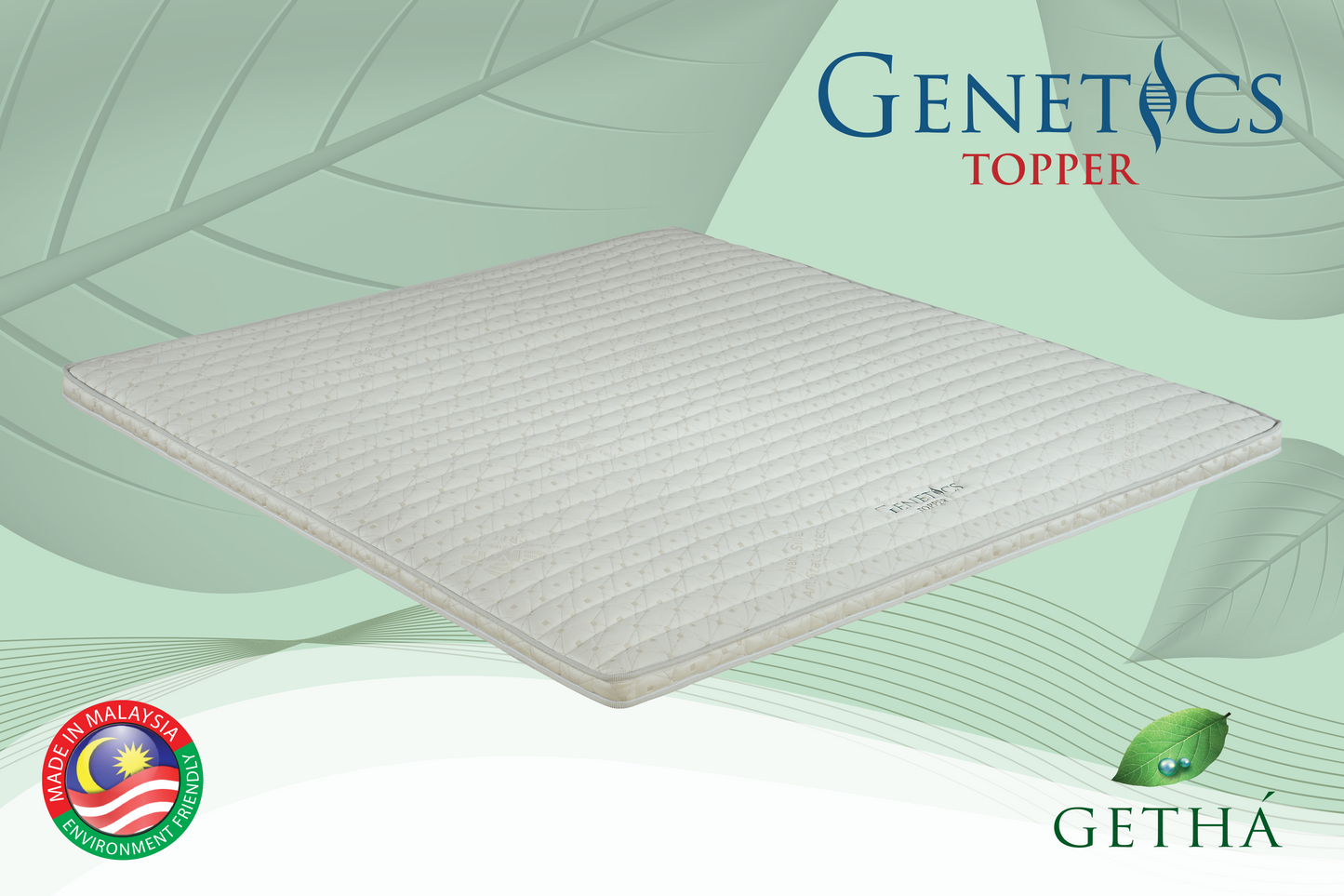 Genetics 100% Latex Topper