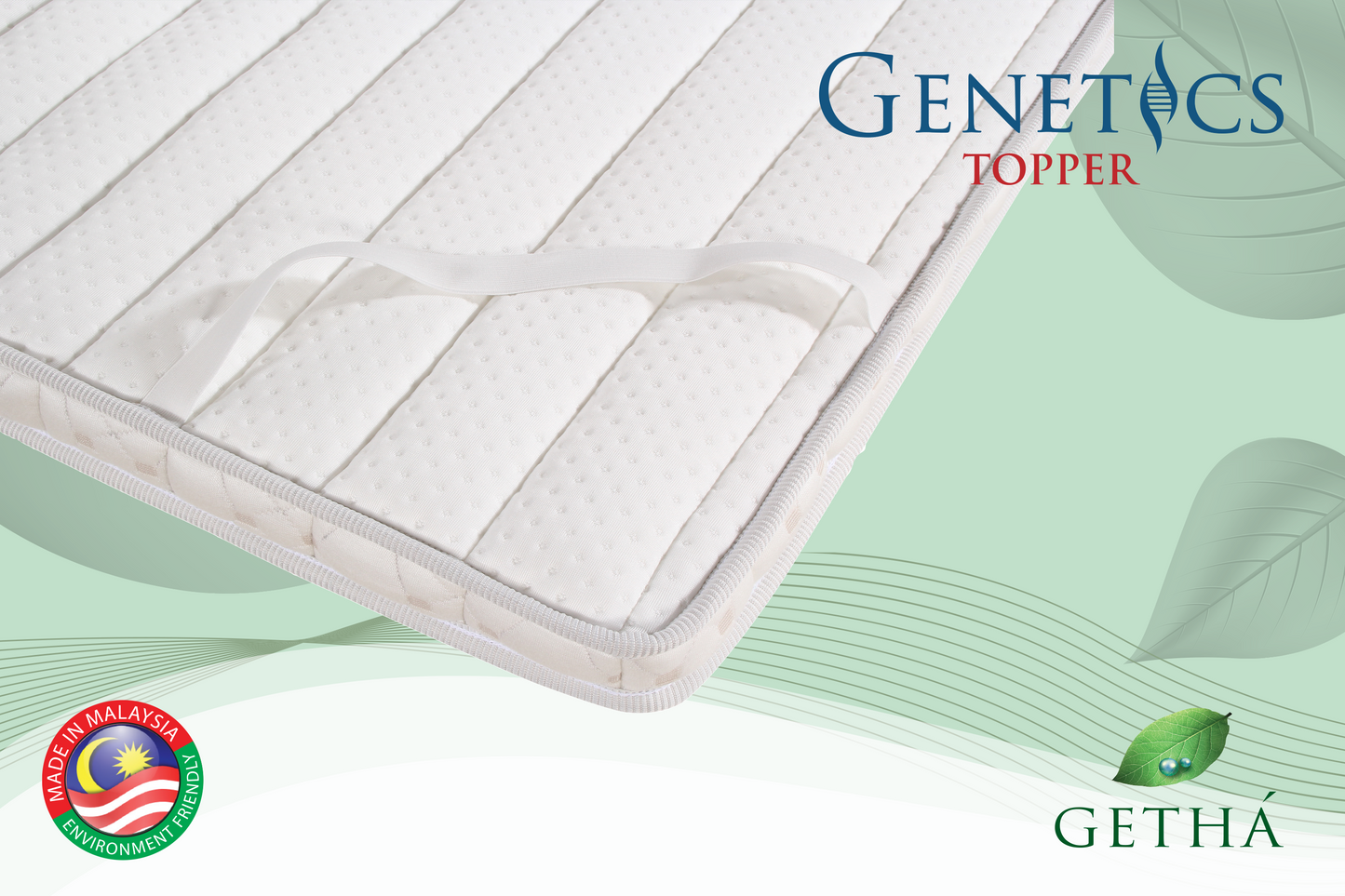 Genetics 100% Latex Topper
