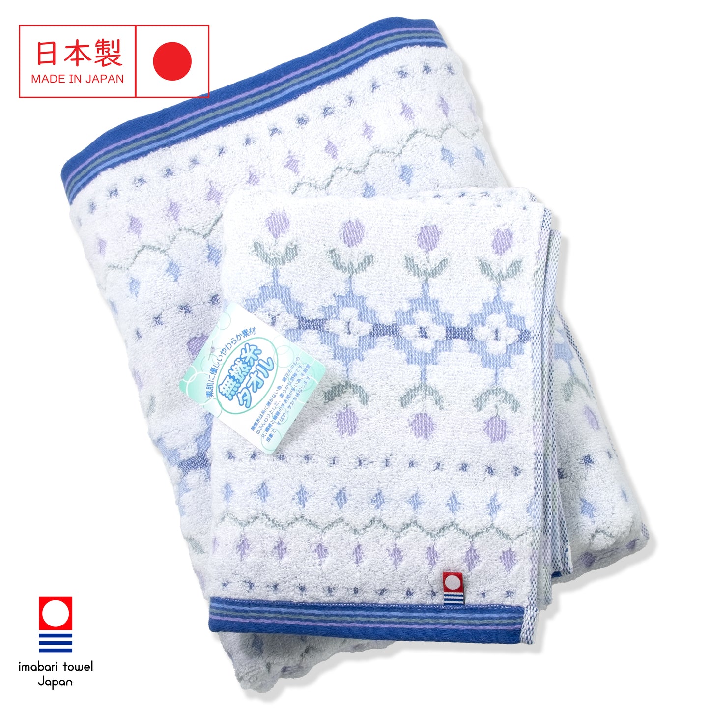 日本今治製無撚紗毛巾 Lupom
