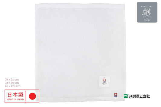 Imabari "Craft" Pure White Towel