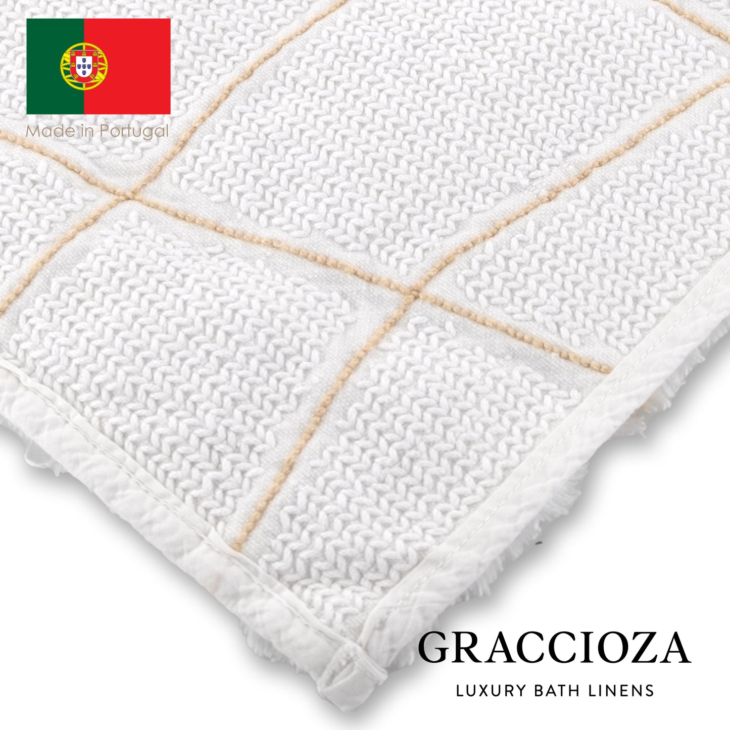 Portugal Premium Cotton Bath Mat