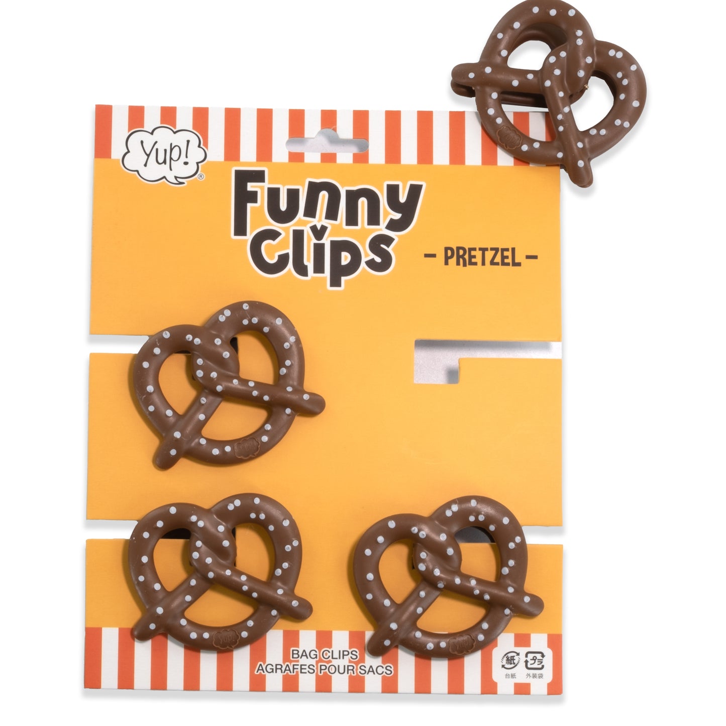 Yup! Pretzel Bag Clips
