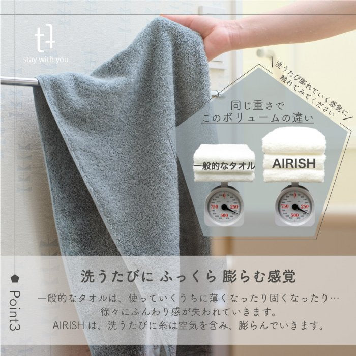 Airish 100% Cotton Towel