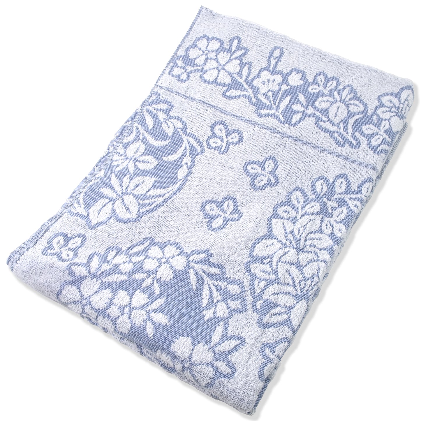 Japanese Imabari floral jacquard summer blanket