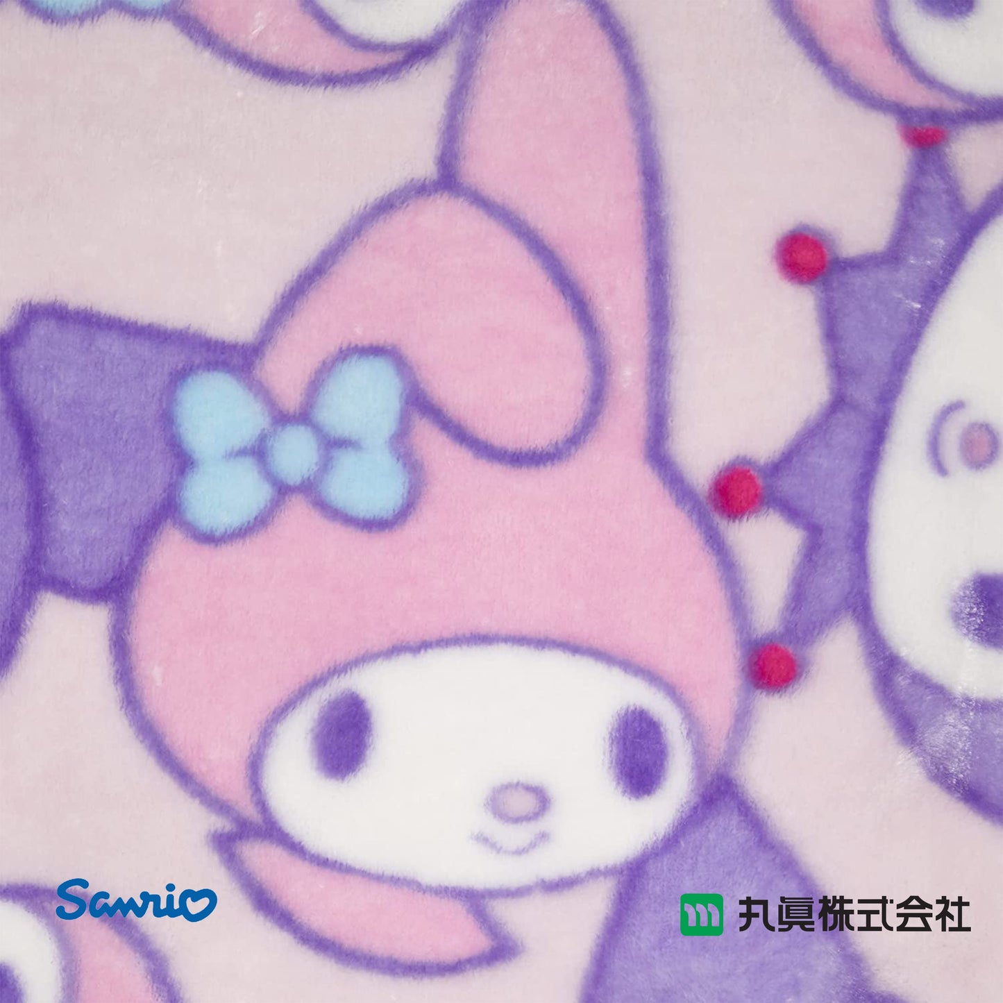 Sanrio® My Melody x Kuromi 毛氈