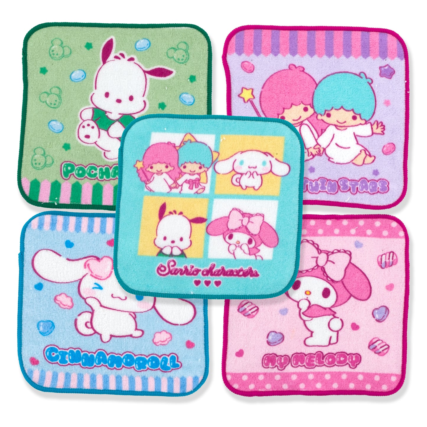 Sanrio®角色小手巾套裝(5P)