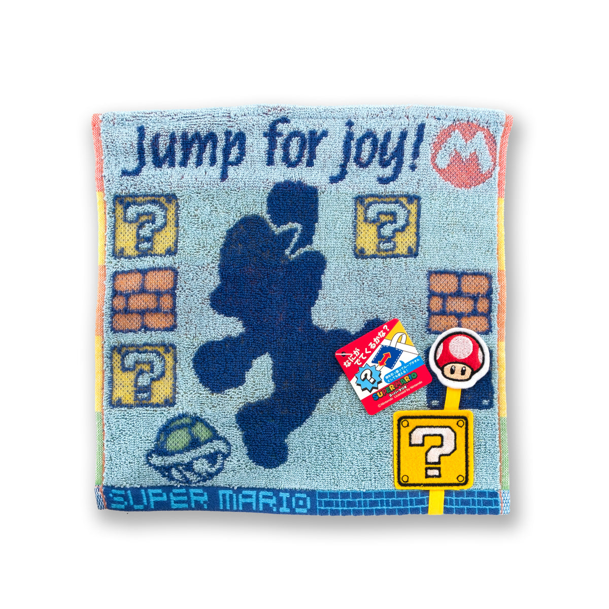 Super Mario Mystery Block 100% Cotton Mini Towel