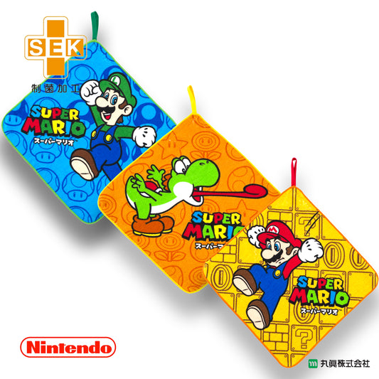 Super Mario Loop Towel Set (3P)