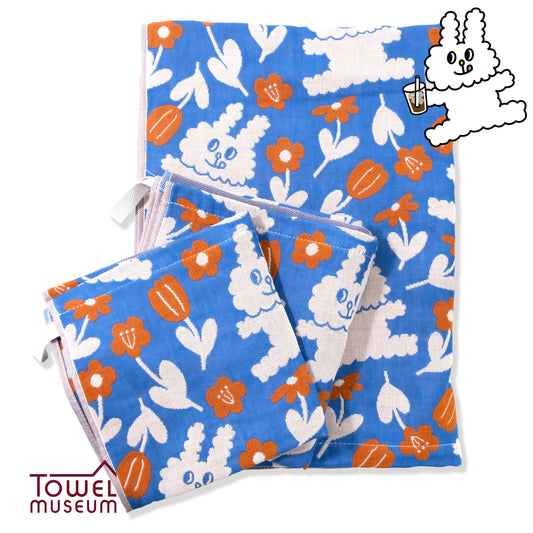 Bunni Konbiny Cotton Jacquard Towel