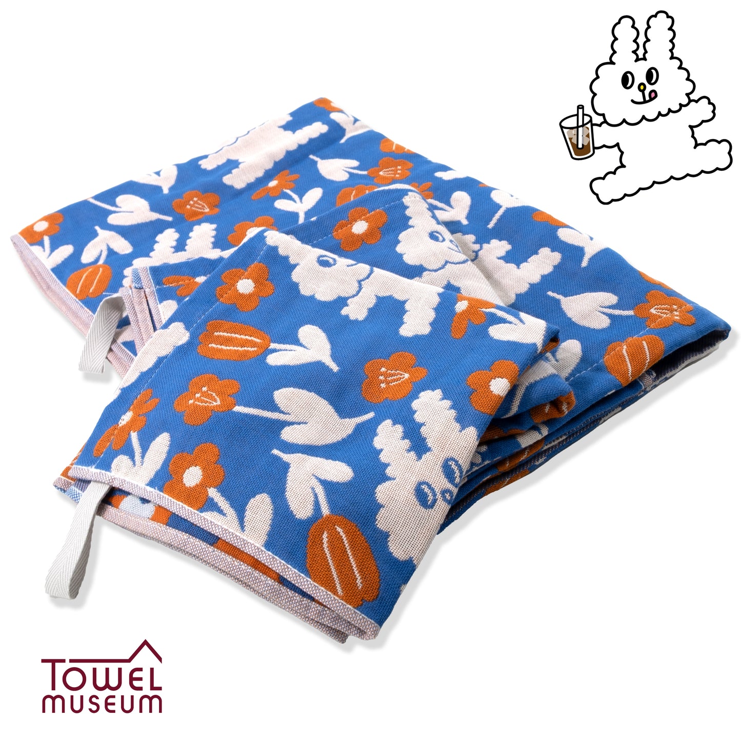 Bunni Konbiny Cotton Jacquard Towel