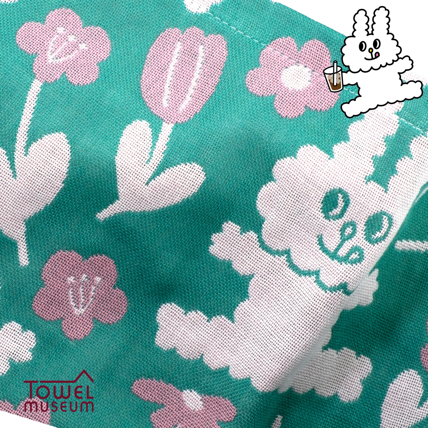 Bunni Konbiny Cotton Jacquard Towel