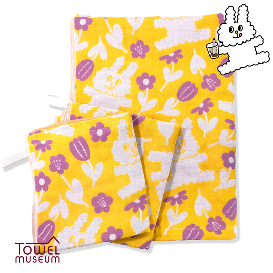 Bunni Konbiny Cotton Jacquard Towel