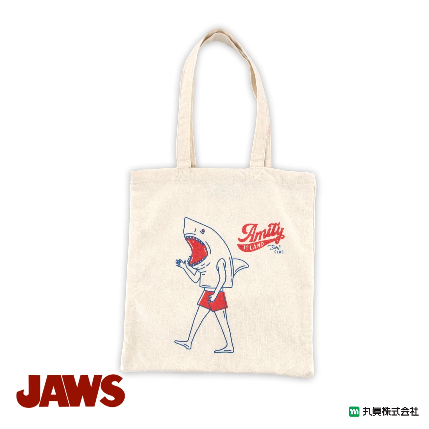 大白鯊圖案全綿環保袋