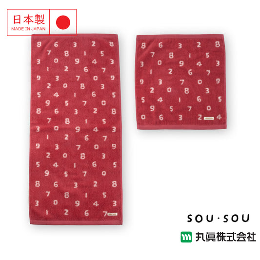 日本 SOU・SOU緹花織物毛巾 - SO-SU-U