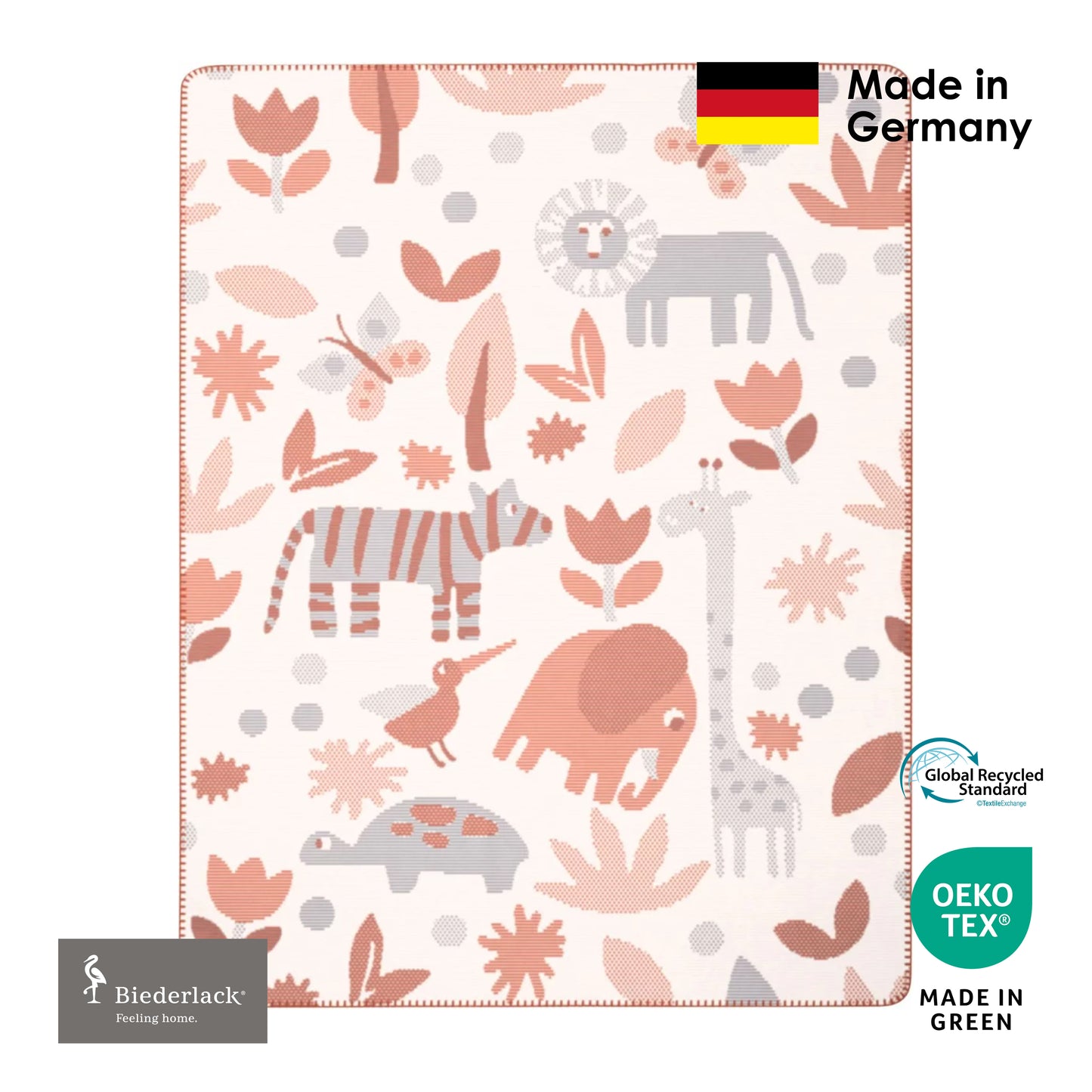 德國製嬰兒毛毯 ZOO