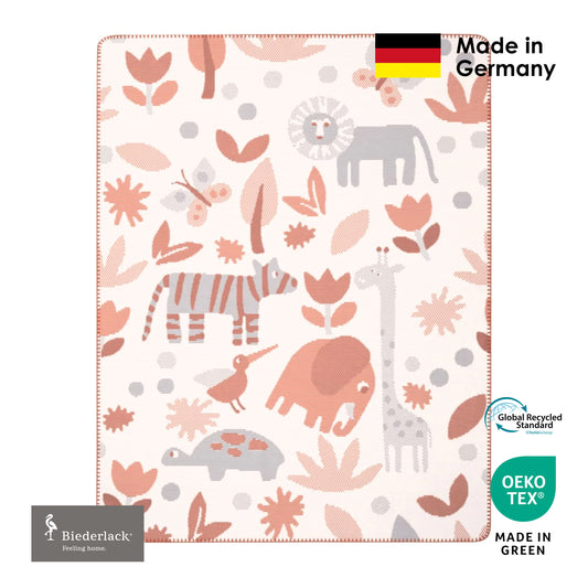 德國製嬰兒毛毯 ZOO