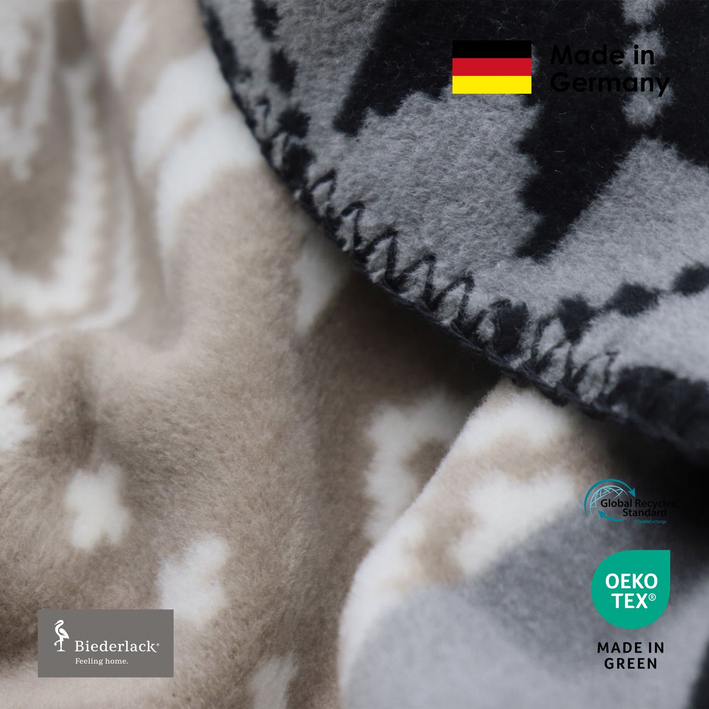 德國製優質混綿毛毯 WINTER BRAID