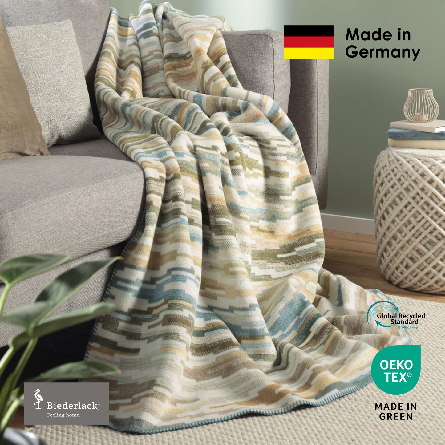 德國製優質混綿毛毯 MISSION