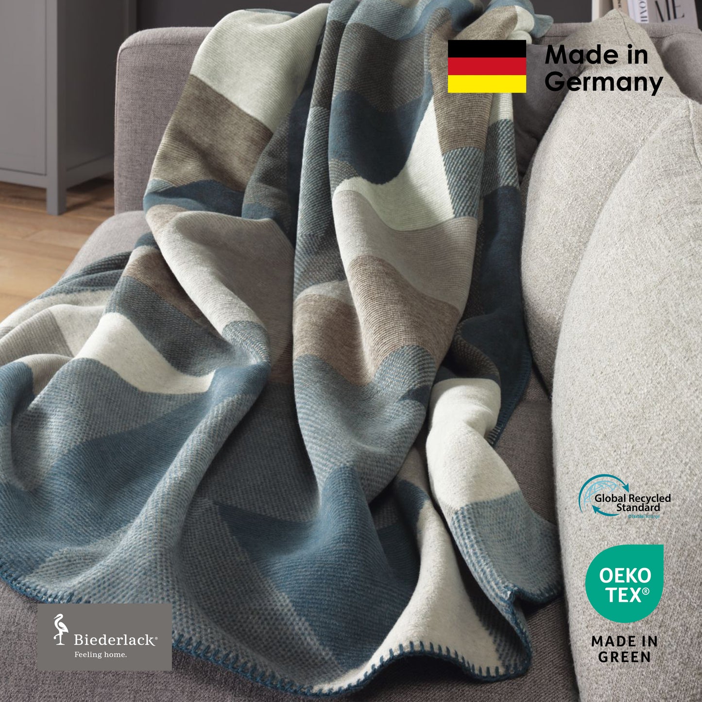 德國製優質混綿毛毯 GRAPHIC VIEW