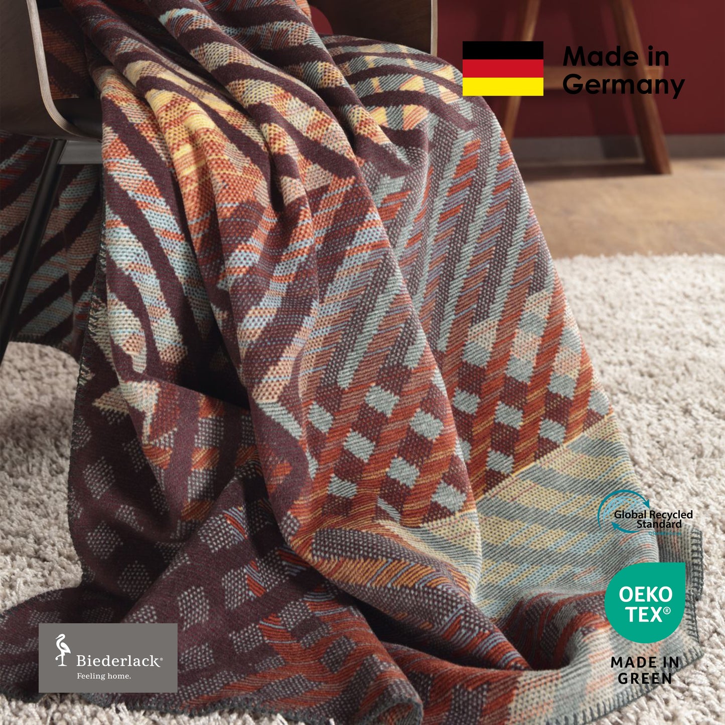 Premium Cotton Acrylic Blanket VIBRANCE